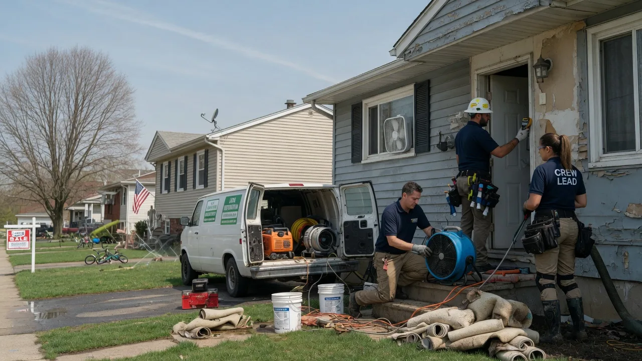 Flood Cleanup in South Amana, IA near me