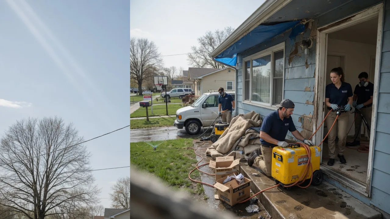 Basement Flood Cleanup in South Amana, IA near me
